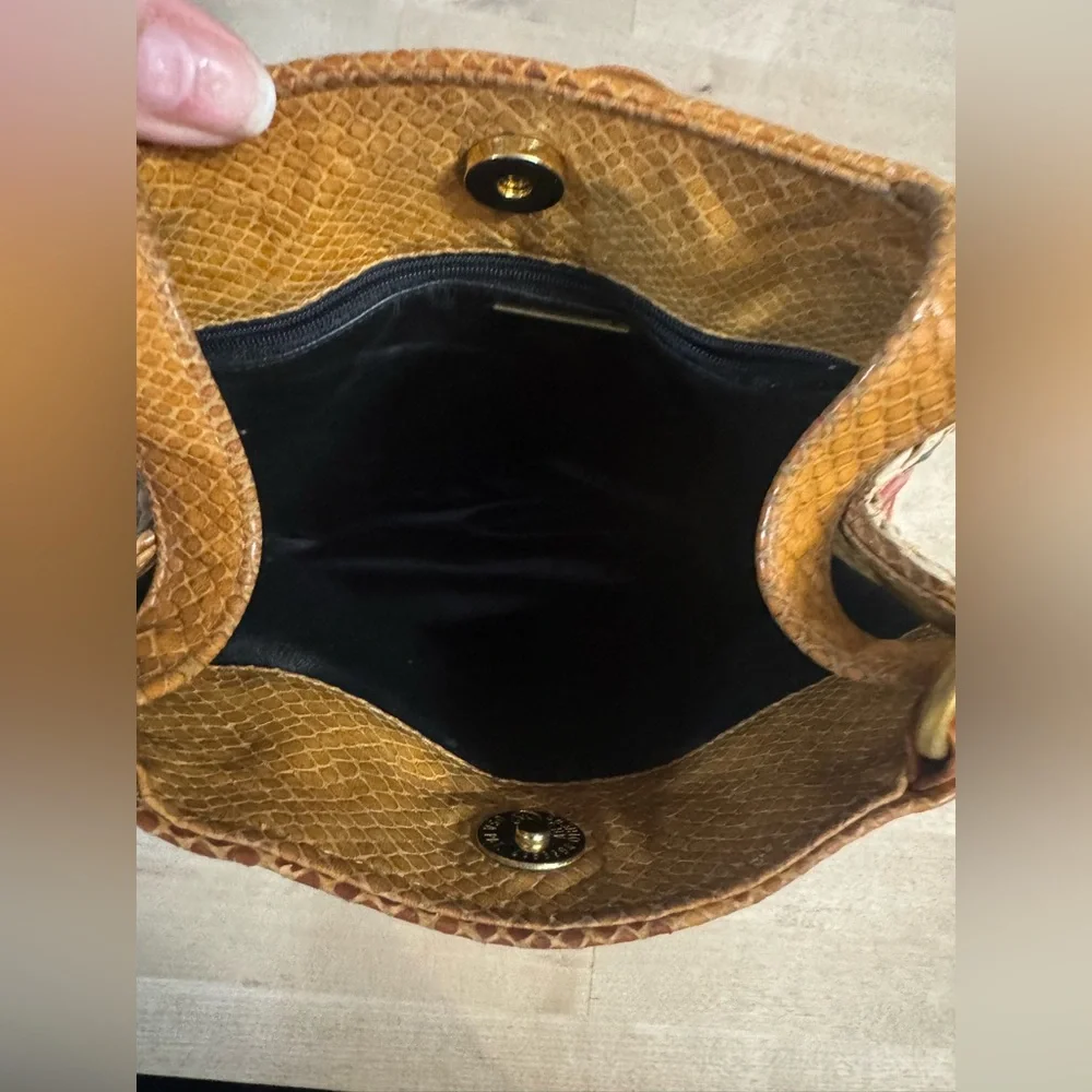 Sharif vintage leather southwest boho bucket Bag purse